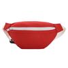 Kids Girls Casual Fanny Waist Bag Canvas Chest Bum Belt Pack Zip Ladies Casual Elegant Lightweight Daily Shoulder Pouch