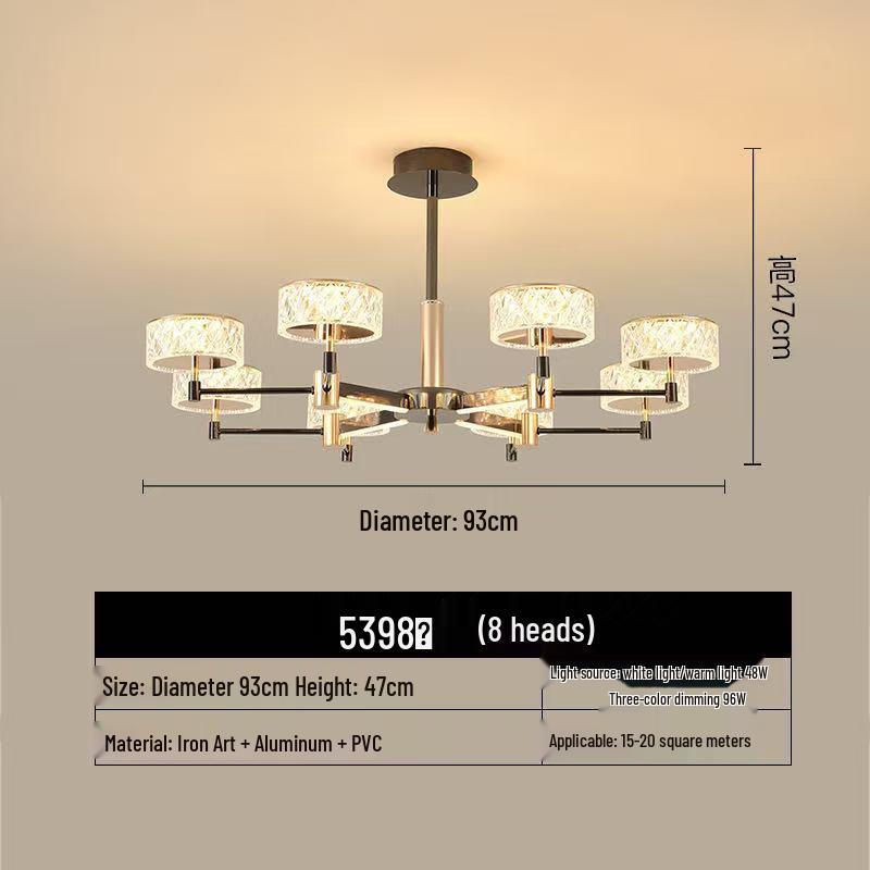 Modern Nordic Minimalist Chandelier - Luxurious Dining & Living Room Lighting