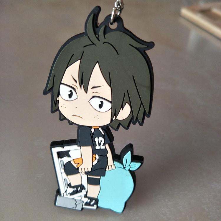 8 pezzi Anie Haikyuu Portachiavi Portachiavi a Fora di Haikyuu con 8 pezzi Anie Haikyuu Portachiavi Portachiavi a Fora di Haikyuu con