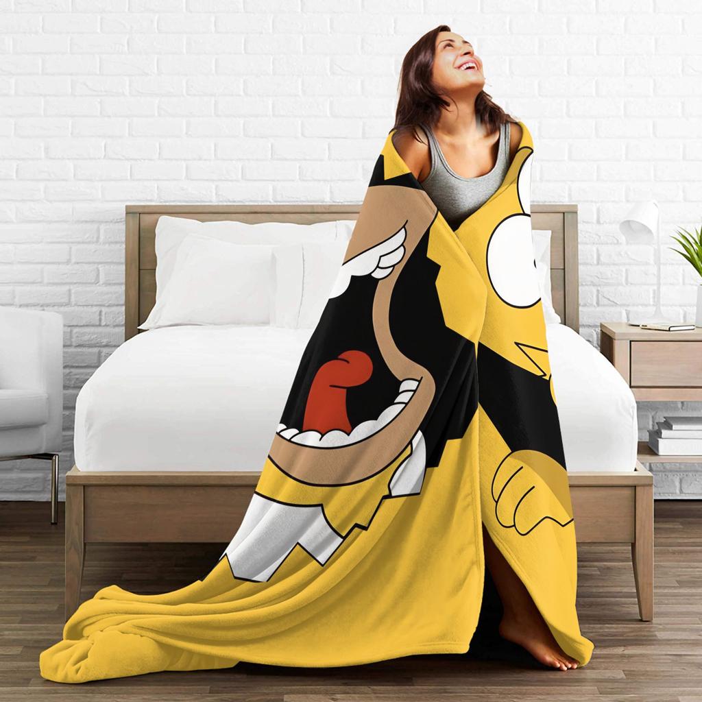 Homer Simpsoneds Blanket Multiple Sizes Super Soft and Warm Multiple Sizes Throw Blankets for Couch Sofa and Bed