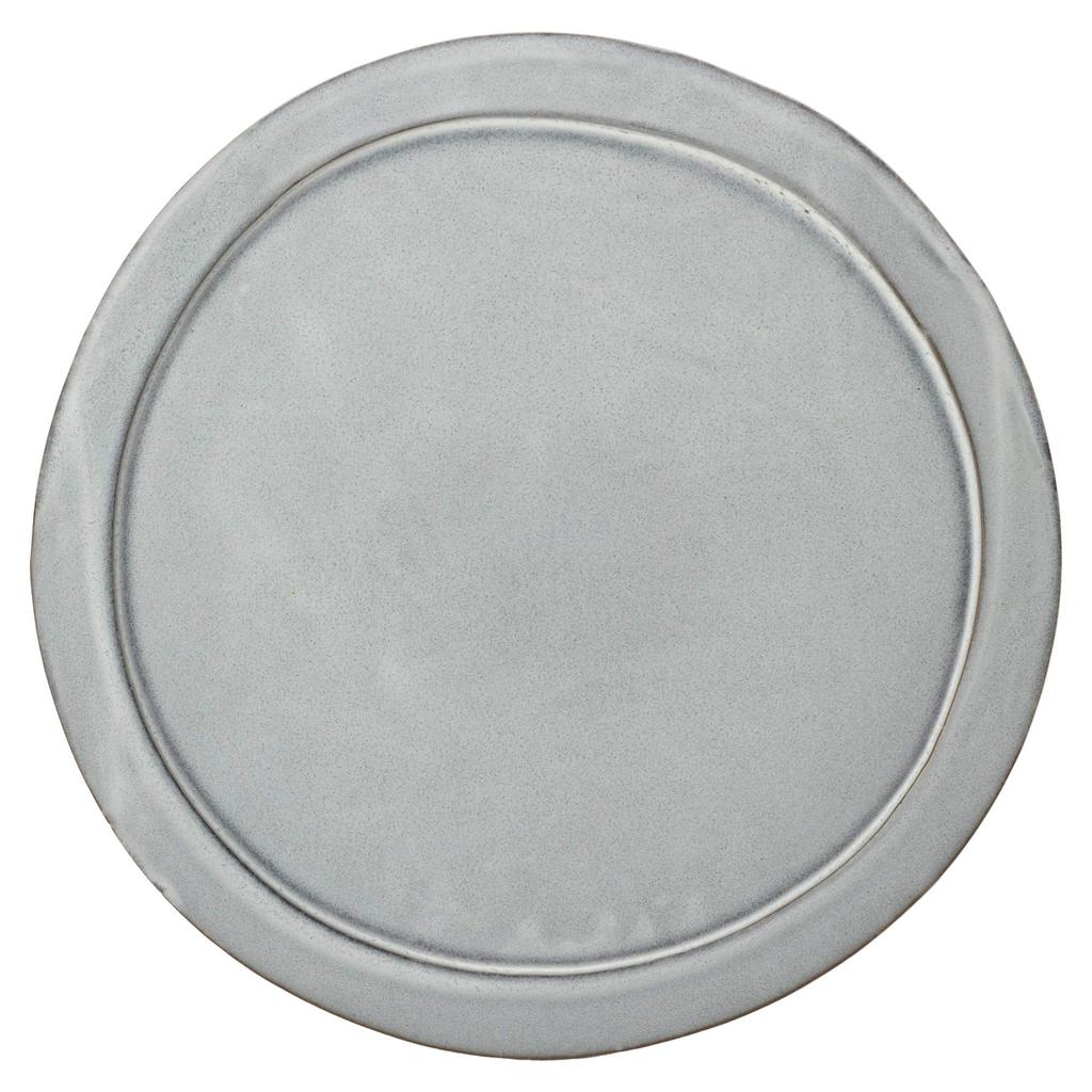 Prato Rikizo Beignet Branco Diâmetro 24 x Altura Feito no Japão 0,5cm R-892510