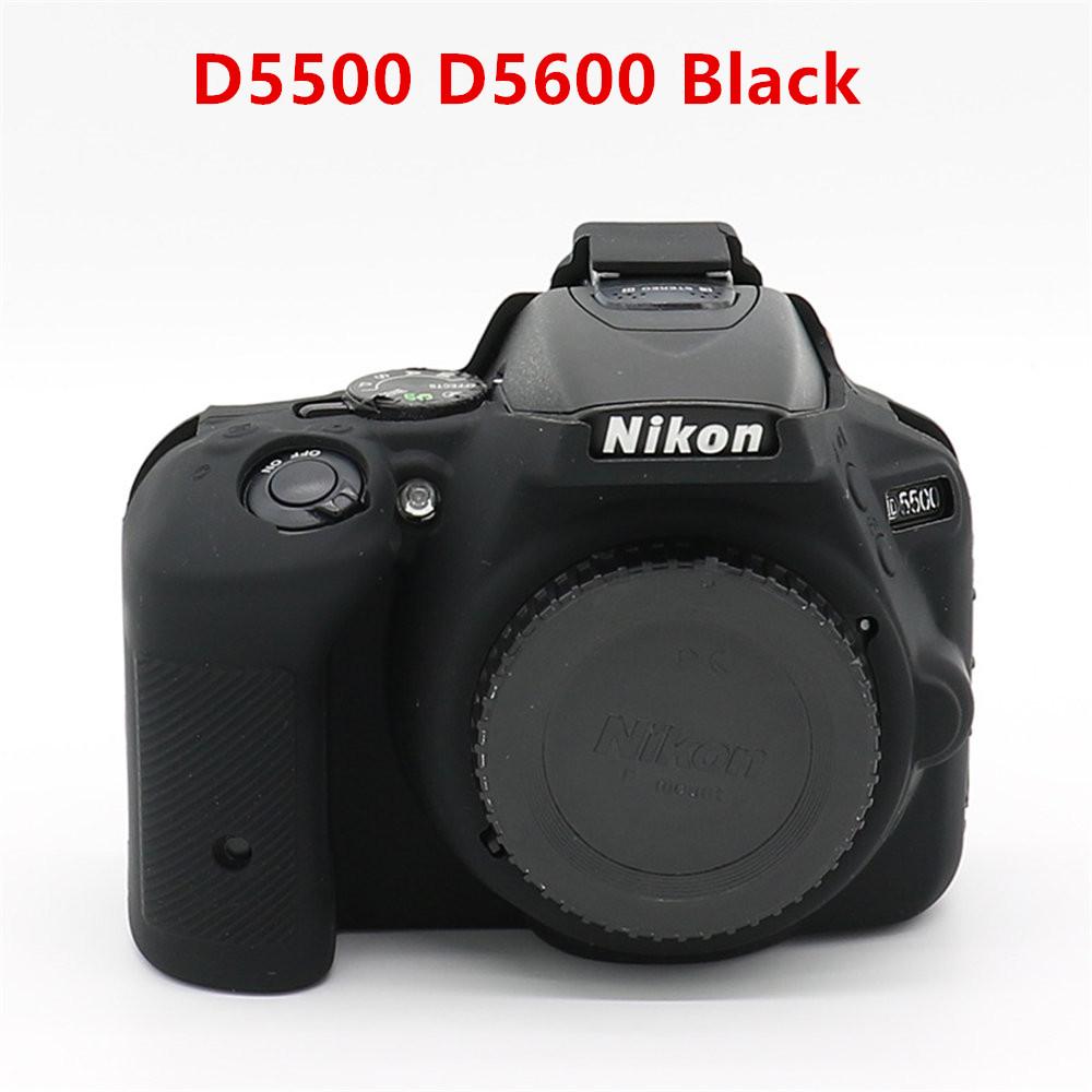 Soft Silicone Rubber Armor Camera Bag Case For Nikon Z50 Z6 Z7 Z6II Z7II D5500 D5600 D7000 D7100 D7200 D600 D610 D750 DSLR Cover