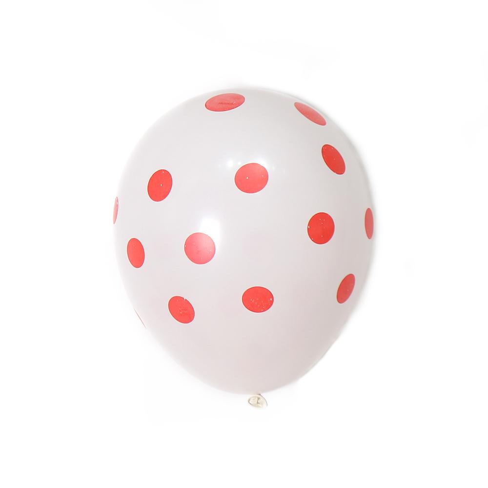 100 unidades/bolsa Proveedor de China Punto de Relleno de la Suerte 12 Pulgadas Globos de Látex Globo de Látex de Puntos Diferentes