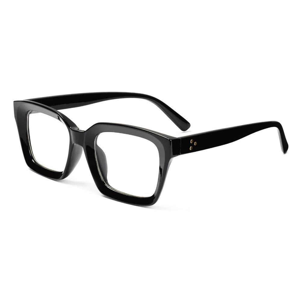 Latest Square Reading Eyeglasses Men Women Oversized Frame Fashionable HD Presbyopic Eyeglasses Diopter 0~+3.0
