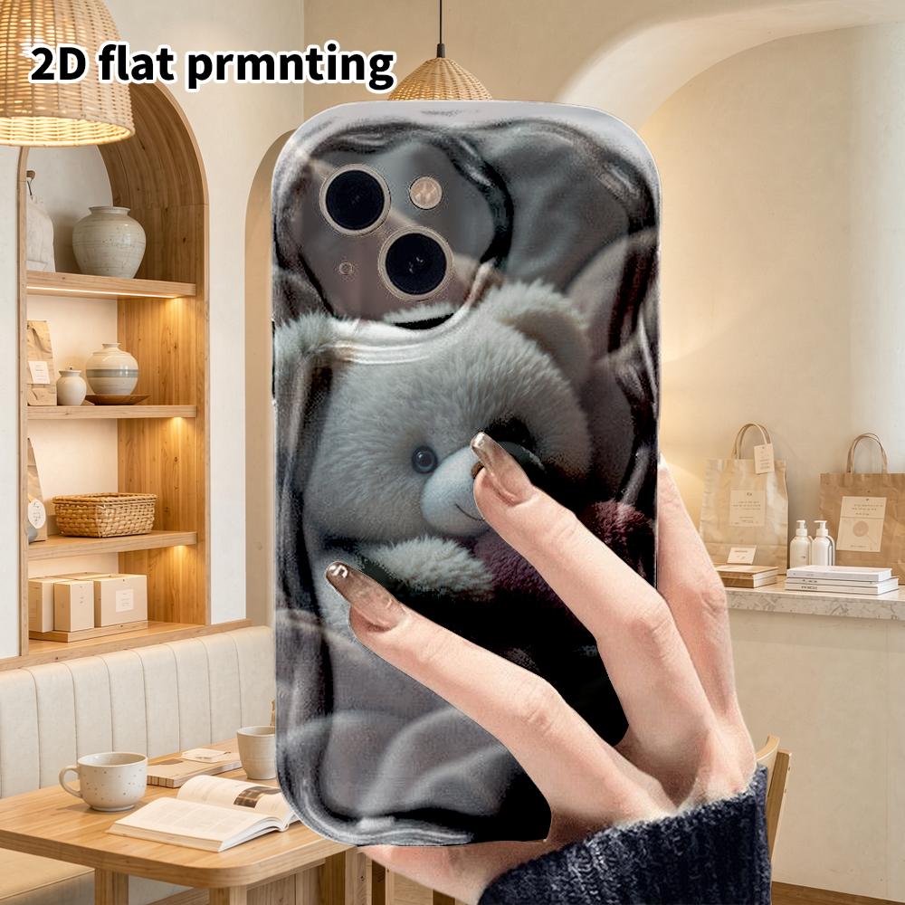 Phone case: 2D flat design suitable for iPhone 18 17 16 15 14 13 Pro cases, couple style, cozy bedroom, Christmas and Halloween gifts