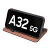 Leather Wallet Case for Samsung Galaxy A32 5G, Black