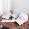 Korean Fresh Little Floral Baseball Cap Girl Ins Sweet Age-reducing Cap Spring and Summer Visor Hat Shows Small Face