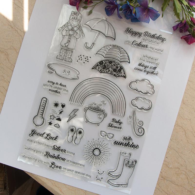 Clear Stamp Silicone Seal DIY For Scrapbook Diary Album Photo T1203 ...