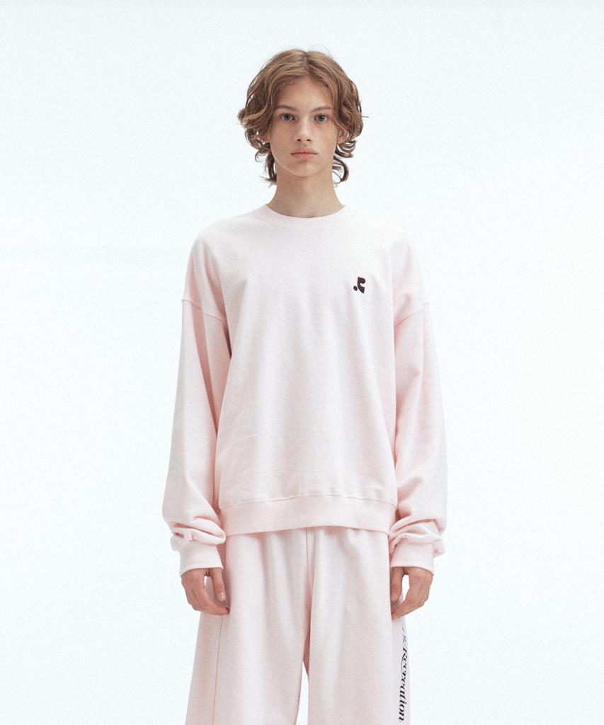 REST&RECREATION Oversized Logo Sweatshirt - Pink