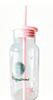 Starbucks Japan Sakura 2026 Pink Glass Cup – 473ml Tumbler with Straw, Cherry Blossom Design, Perfect Gift for Her Less