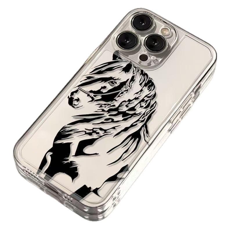 Personality sketch for iphone17promax phone case apple 16/14pro horse 13/12/15/11pro