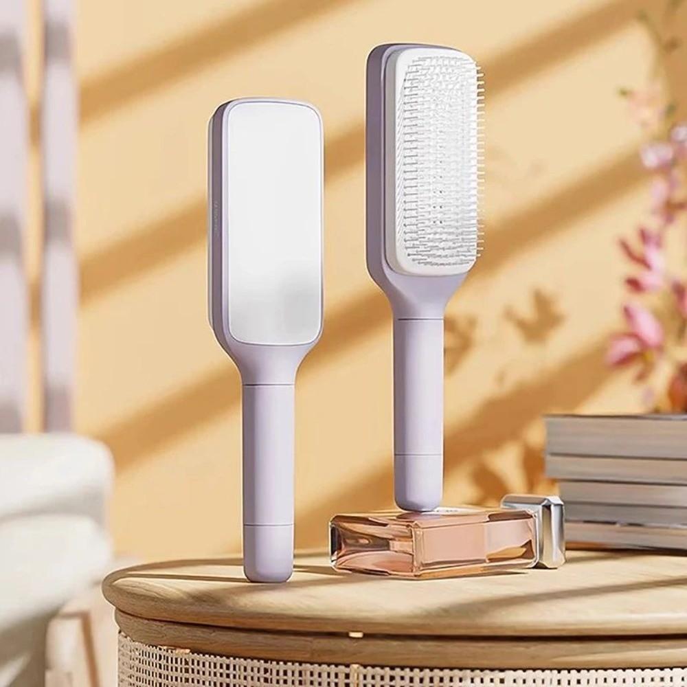 One Key Cleaning Airbag Hair Brush Anti Static Retractable Hair Comb for All Hair Types