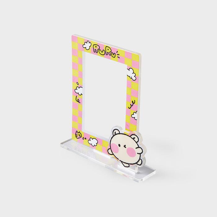 Line Friends TRUZ RURU MININI Acrylic Photocard Stand