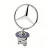 1Pcs Benz Front Bonnet Standing Emblem Accessory For Mercedes-Benz GLC X253 X254 C-Class W205 W206 A-Class W177 GLA E-Class W213 QQ8