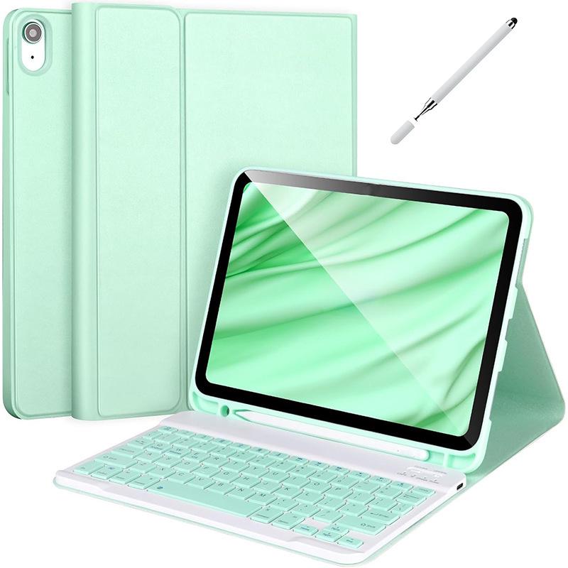 Compatible 10th Gen iPad A16 10.9" Magnetic Detachable Bluetooth Keyboard Case