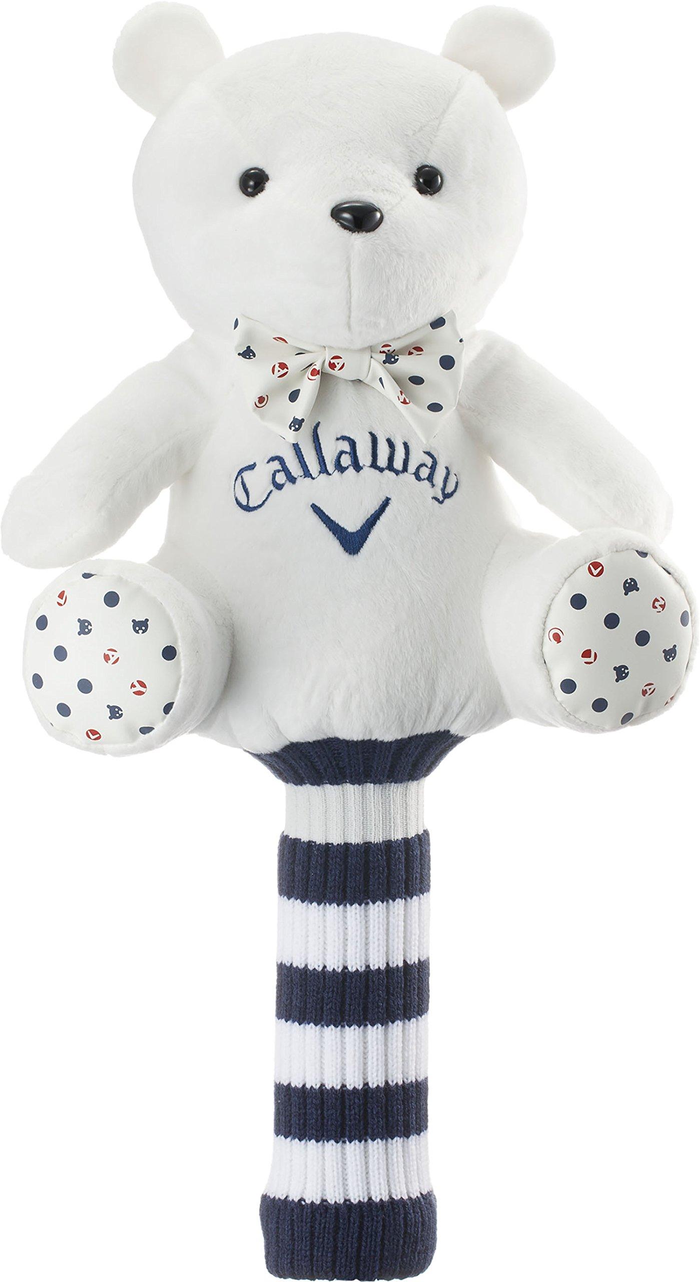 

Callaway BEAR Women s Driver Headcover, White, 5515301