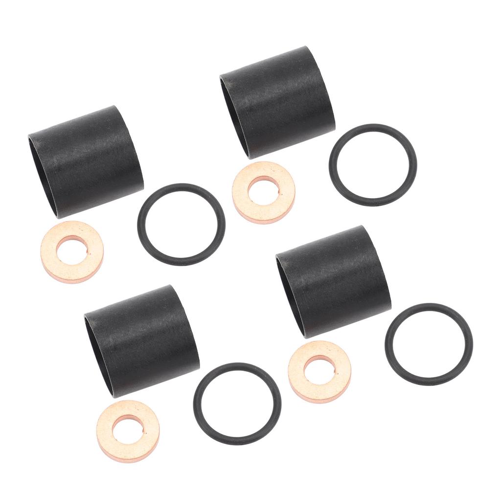 4 Sets Injector Seal Kit 7701474025 Prevent Leakage Enhance Engine Power for Trafic Master Opel Movano
