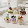 Mini Building Block Food Construction Set Bricks Toys for Children 8 Year Micro Bricks for Adults Birthday Gifts Cake Decoration