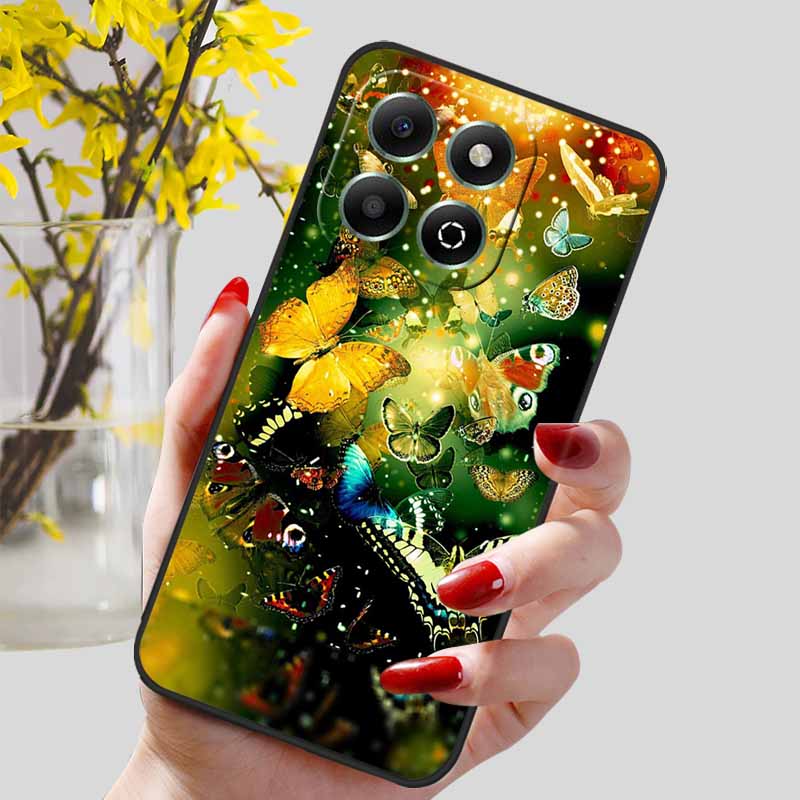 Für Honor 200 Smart Case Mode Marmor Weiche TPU Silikon Rückabdeckung Für Honor200 Smart 5G Handyhüllen 6,8'' Honor 200Smart Hülle