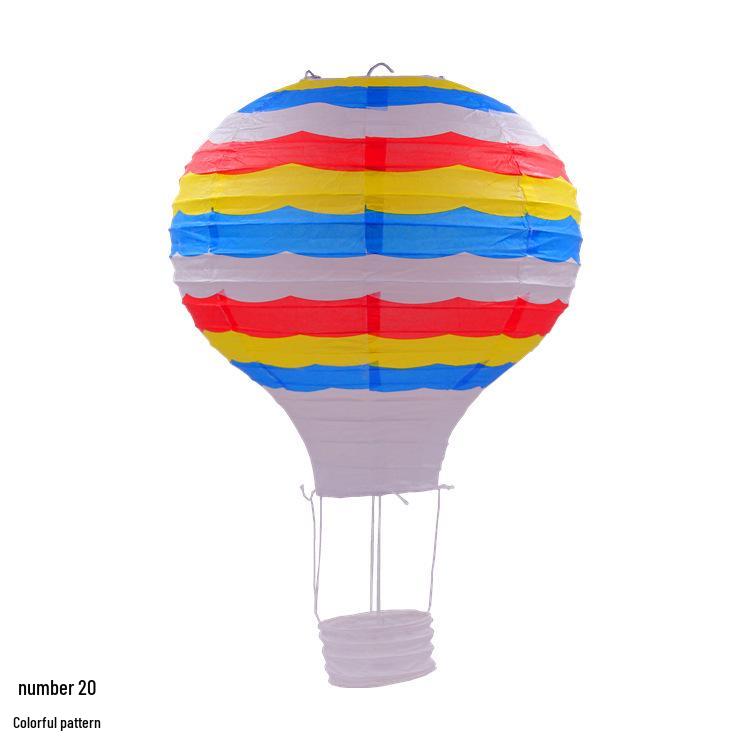 Handmade Hot Air Balloon Paper Lantern for Weddings, Birthdays, and Party Decorations