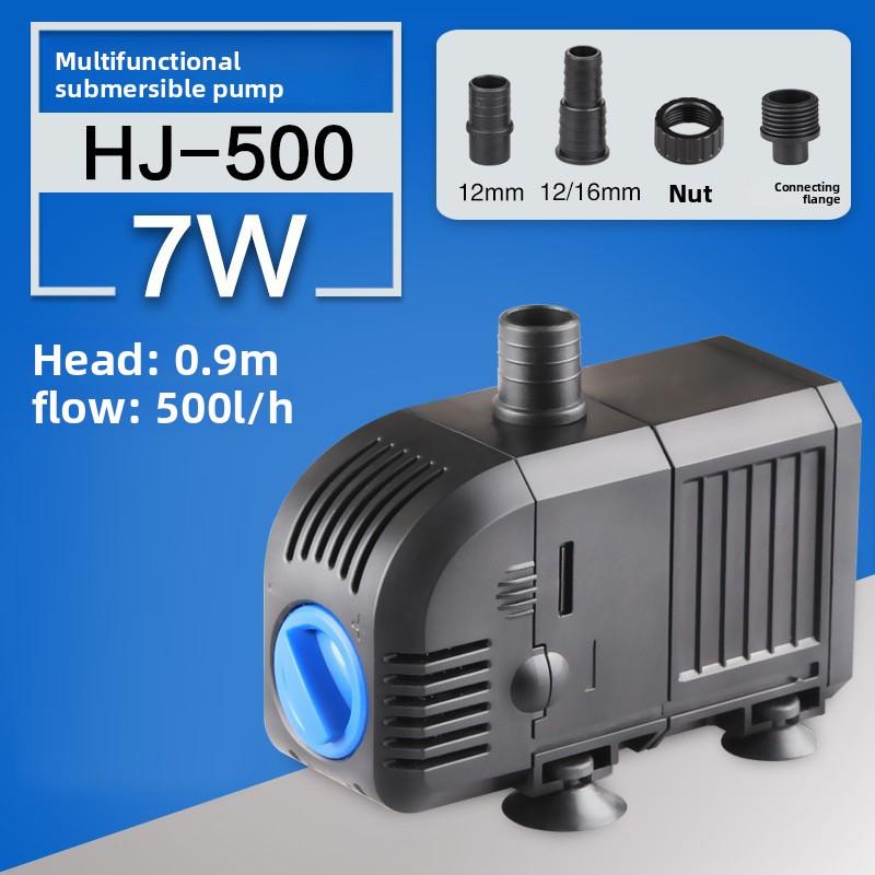 Ultra-Quiet HJ Series 500—3000L/H Submersible Water Fountain Pump Filter Fish Pond Aquarium Water Pump Tank Fountain