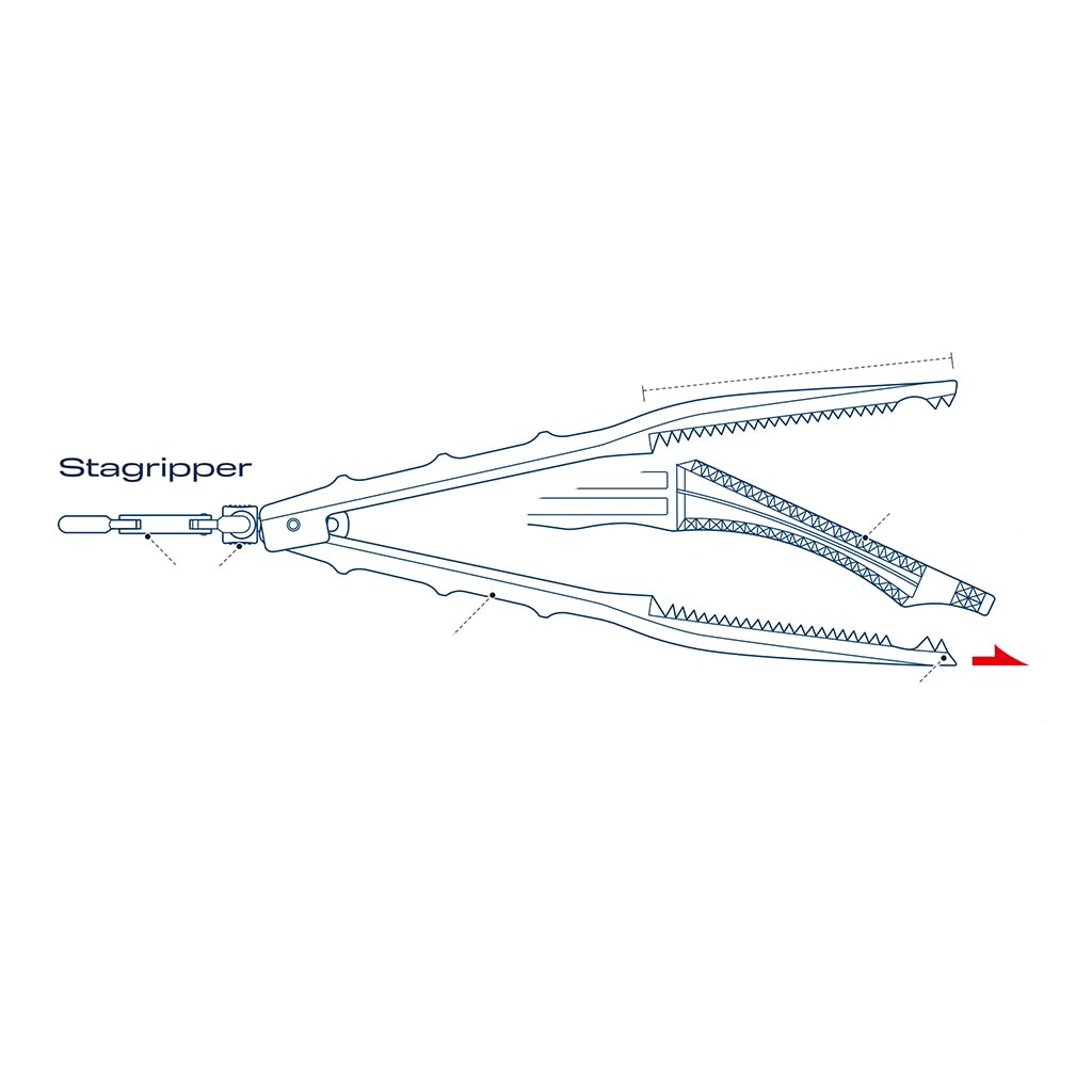 Belmont STAGRIPPER Fishing Made In Japan MP-291 Scissors,