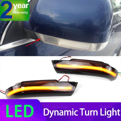 Dynamic Turn Signal LED Rearview Mirror Indicator Blinker Repeater Light for Volkswagen VW Touareg 7L Pre-facelift 2002-2006