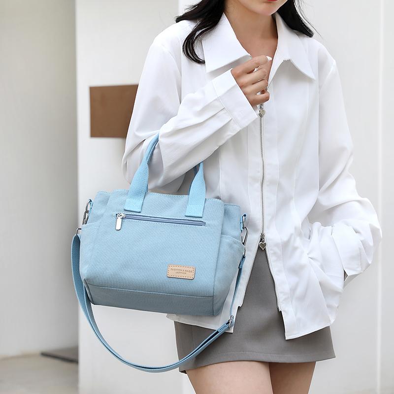 Damen-Umhängetasche, große Kapazität, Handtasche, Canvas-Tasche