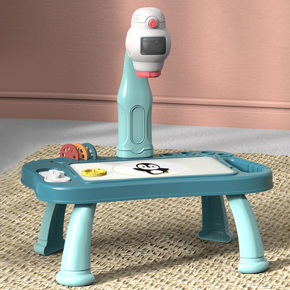 LED-Projektor Kunst Zeichentisch Spielzeug für Kinder Malbrett Lernen