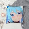 Nouă Husă de Pernă Anime K-Konosuba Decorativă pentru Canapea Acasă Imprimată pe Două Fețe Pernă Pătrată Plush pentru Aruncat Huse Decorative pentru Pernă