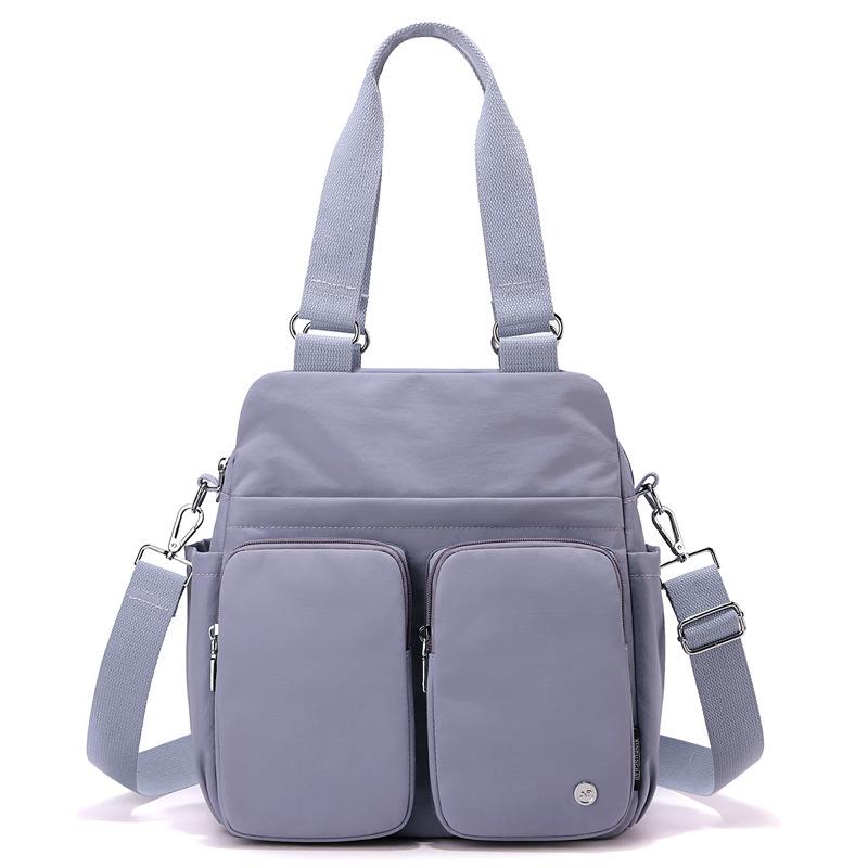 Fashion Soft Leather Large-capacity Travel Backpack, Dual-purpose Single-shoulder Schoolbag