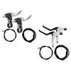 Brake Lever Set Made of Aluminum Alloy, Front And Rear Wheel Brakes Suitable for Professional Use