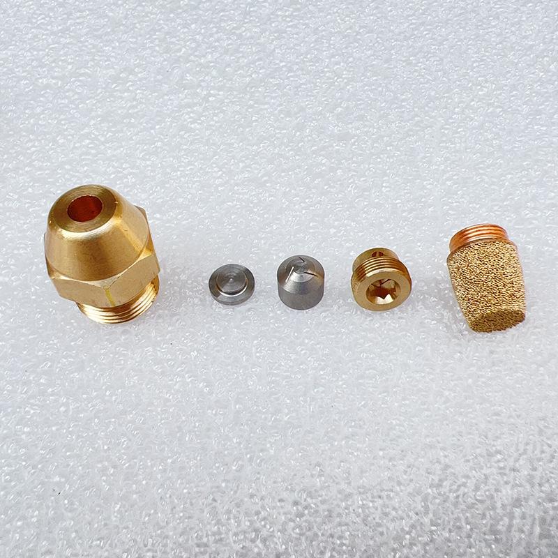 Stainless Steel Fine Mist Atomization Nozzle for Combustion, Cooling, and Dust Removal