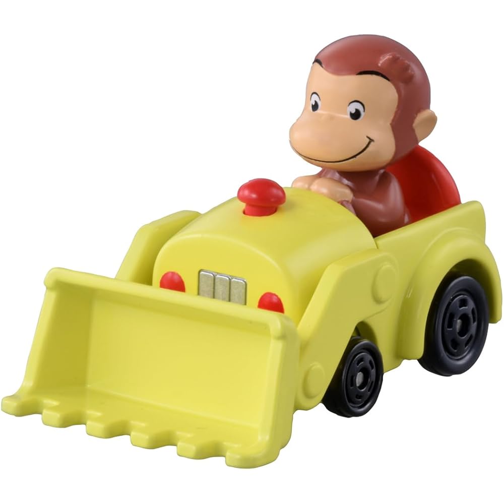 

Takara Tomy Tomica Dream Tomica No.162 Curious George Mini Car Toy for Ages 3 and Up