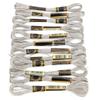 24pcs Glitter Thread Embroidery Floss Polyester Thread HandMade Yarn  Hand Embroidery
