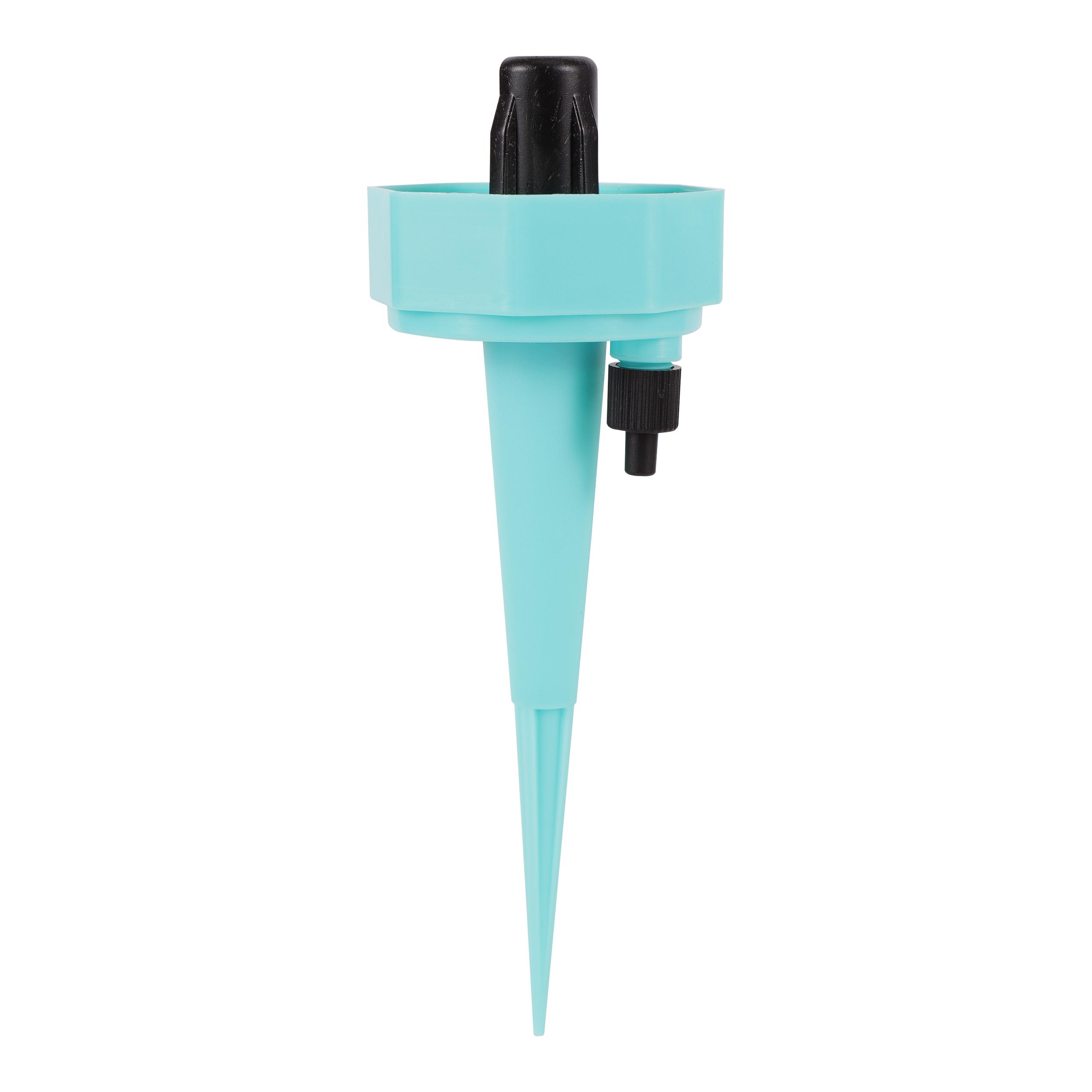 

Plant Self-Watering Spiked Dripper Adjustable Automatic Drip Irrigation Equipment Flower Vegetable Potted Bonsai Auto Water Tool небесно-голубой