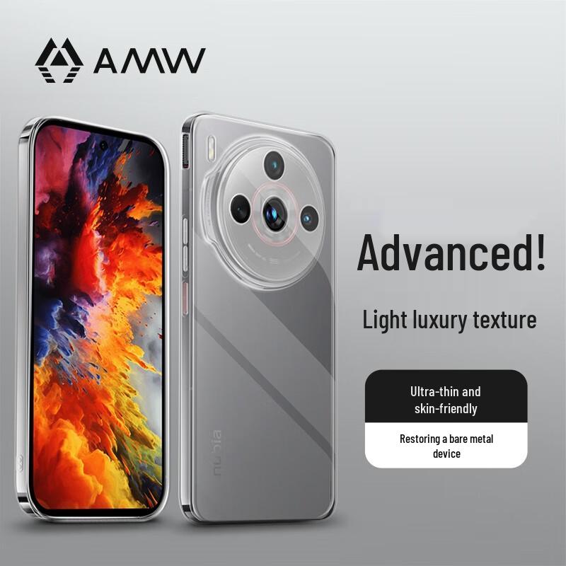 

AMW Transparent Shockproof Case for Nubia Z60S Pro