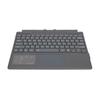 Notebook Bluetooth Wireless Keyboard Ultra Slim Portable with Touchpad Colorful Backlight Built in Battery