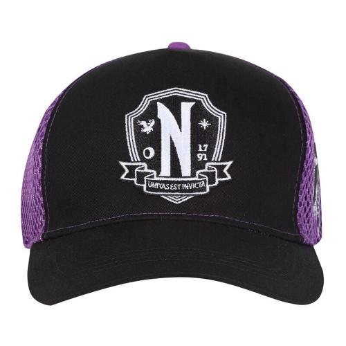 Wednesday Nevermore Logo Baseball Cap