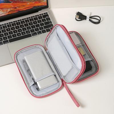 Przenośna torba organizer na kable, etui do przechowywania akcesoriów elektronicznych, wodoodporna torba na kable na ładowarki, power banki, kable USB, słuchawki, karty SD