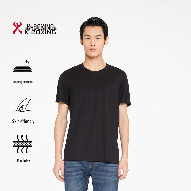 K-Boxing Men s Business Casual Short Sleeve T-Shirt 3XL