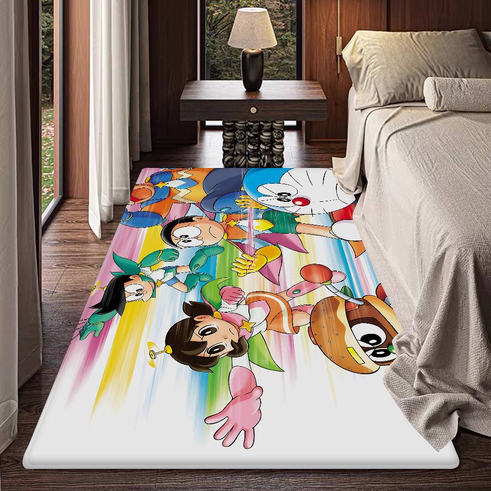 D-Doraemon Floor Mat Cheaper Anti-slip Modern Living Room Balcony Printed Bedside Mats