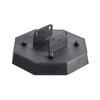 RV Leveling Pads 5000 lbs 4 Pcs Rubber Trailer Jack Pads Scissor Jack Feet