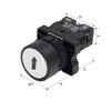 22mm Start Stop Button with The Arrow Symbol XB2 Flat Touch Switch Button Momentary Button Switch Plastic Red/Green Push Buttons Switches4