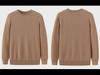 Maglione Invernale da Uomo Collo Tondo in Pile Spesso - Caldo Pullover a Manica Lunga Lavorato a Maglia