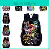 Nightmare Critters Adorable And Stylish Nylon School Bag For Kids With Fun Prints
