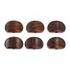 Wooden Guitar Tuner Parts, Set of 6 Button Handles for Guitar Owners and DIY Repair Maintenance Work Set Use Plan