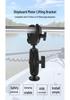 1.5-Inch Mouth Clip Ball Head Trolling Motor Stabilizer Bracket for Speedboats