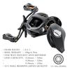 SOUGAYILANG Fishing Rod Reel Combos with 4 Section Baitcaster Rod 12+1BB Casting Reel Fishing Set