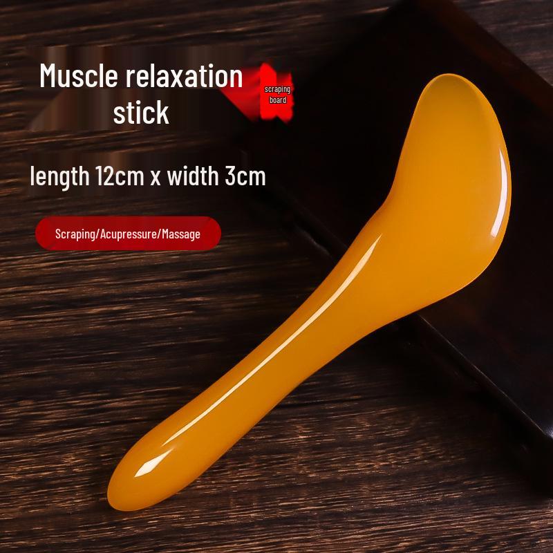 "Massage-Schabewerkzeug aus Harz-Bienenwachs für Nacken, Taille und Gesicht"